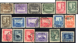 1935/38 - Pittorica, Dent. 14 (213/229), Usati, Perfetti. A. E R.Diena Per Il 20 Lire.... - Somalia