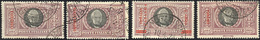 1924 - 5 Lire Manzoni, Giro Delle Quattro Colonie (Cirenaica 16,Eritrea 76,Somalia 60,Tripolitania 1... - Other & Unclassified