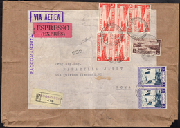 SOMALIA AFIS POSTA AEREA 1952 - 10 S. Arancio, Striscia Di Tre E Coppia, 5 S. Bruno E 1 S. Consiglio... - Other & Unclassified