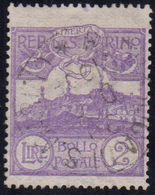 1903 - 2 Lire Veduta (44), Usato, Perfetto. Ferrario.... - Autres & Non Classés