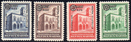 1934 - Soprastampati Mostra Filatelica (180/183), Gomma Integra, Perfetti.... - Andere & Zonder Classificatie