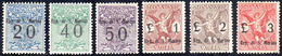1924 - Soprastampati (1/6), Gomma Integra, Perfetti. Rari. Ferrario, Cert. A.Diena E Fiecchi.... - Other & Unclassified