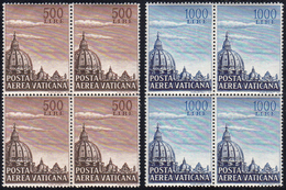 1953 - Cupoloni (22/23), Blocco Di Quattro, Gomma Integra, Perfetti.... - Malta (Orde Van)