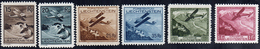 LIECHTENSTEIN POSTA AEREA 1930 - Aeroplano (A1/A6), Gomma Integra, Perfetti.... - Europe (Other)