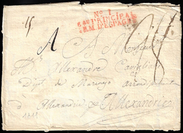 SPAGNA 1811 - Lettera Prefilatelica Con Bollo Napoleonico "N.1 Bon Principal Arm. D'Espagne" 5/4/181... - Europe (Other)