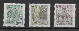 COREE - YVERT 471/473  ** MNH - COTE = 150 EUR. - Corea Del Sud