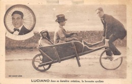 Thème:     Cirque.     Luciano    La Brouette Cycliste     (Voir Scan) - Circo