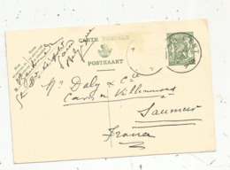 Belgique , Entier Postal Sur Carte Postale , GENT , 1938 - Postkarten 1934-1951