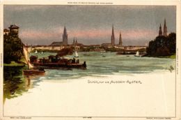 CPA AK Hamburg- Blick Auf Die Aussen Alster GERMANY (902743) - Nord