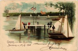 CPA AK Hamburg- Alster GERMANY (902746) - Noord