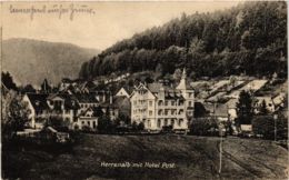 CPA AK Bad Herrenalb- Hotel Post GERMANY (903092) - Bad Herrenalb
