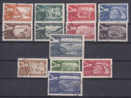 Yugoslavia Republic 1951 Airmail Mi#644-652 And Mi#689-692 Used - Gebraucht