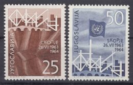 Yugoslavia Republic 1964 Mi#1082-1083 Mint Never Hinged - Ungebraucht