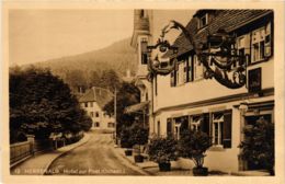 CPA AK Bad Herrenalb- Hotel Zur Post GERMANY (903128) - Bad Herrenalb