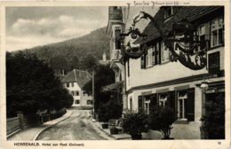 CPA AK Bad Herrenalb- Hotel Zur Post GERMANY (903157) - Bad Herrenalb