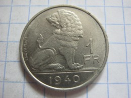 1 Franc 1940 - 1 Franc