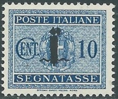 1944 RSI SEGNATASSE 10 CENT MNH ** - RB8-2 - Taxe