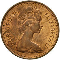 Monnaie, Grande-Bretagne, Elizabeth II, New Penny, 1974, TTB+, Bronze, KM:915 - 1 Penny & 1 New Penny