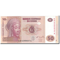 Billet, Congo Democratic Republic, 50 Francs, 2007, 2007-07-31, KM:97a, NEUF - Demokratische Republik Kongo & Zaire