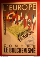 1942 L’Europe Contre Le Bolchevisme. Expo Salle Wagram - Guerra 1939-45