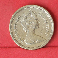 GREAT BRITAIN 1 POUND 1983 -    KM# 933 - (Nº31440) - 1 Pound