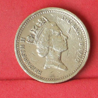 GREAT BRITAIN 1 POUND 1990 -    KM# 941 - (Nº31441) - 1 Pound
