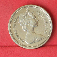 GREAT BRITAIN 1 POUND 1984 -    KM# 934 - (Nº31443) - 1 Pound