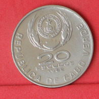 CAPE VERDE 20 ESCUDOS 1982 -    KM# 20 - (Nº31445) - Cape Verde