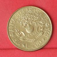 ITALY 200 LIRE 1994 -    KM# 164 - (Nº31447) - 200 Lire