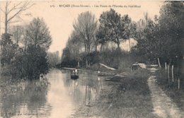 Cpa 79 Arçais Les Ponts De L'entrée Du Bief - Frontenay-Rohan-Rohan