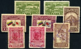 Venezuela Nº 179, 257, 275, 302, 309. Año 1937/50 - Venezuela