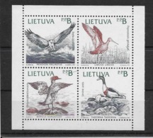 Thème Oiseaux - Lituanie - Timbres Neufs ** Sans Charnière - TB - Autres & Non Classés