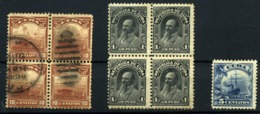 Cuba Nº 146, 150, 165. Año 1899/1914 - Altri & Non Classificati