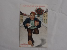 Halt Beinah Hätt Ich's Vergessen Stamp 1912  A 205 AP - Post & Briefboten