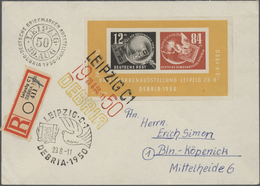 Nachlässe: 1900/1990, Nachlass Mit Einer Gestempelt Augenscheinlich Bis Auf 80 Pfg. Köpfe Lack, Komp - Kilowaar (min. 1000 Zegels)