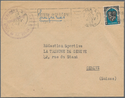 Algerien: 1890/1960 Holding Of Ca. 80 Letters, Cards, Picture-postcards And Used Postal Stationery ( - Covers & Documents