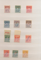 Bolivien: 1901/1935, ABN Specimen Proofs, Collection Of 45 Different Stamps. - Bolivien