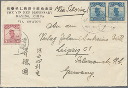China: 1914/33, 13 Commercial Covers Of Early Republic Era, Bearing The Junk Issue, Including The Ma - Otros & Sin Clasificación