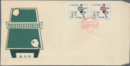 China - Volksrepublik: 1959/64, 4 FDC Sets, Of C66, C72, S39 And S63, Unaddressed (Michel €505). - Andere & Zonder Classificatie