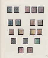 Indien: 1855-65 Collection Of The Early QV East India Issues, Complete Except The Unissued 2a. Green - 1854 East India Company Administration