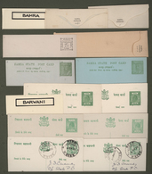 Indien - Feudalstaaten: 1880-1950 POSTAL STATIONERY: Comprehensive Collection Of More Than 340 Posta - Andere & Zonder Classificatie