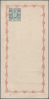 Japan - Ganzsachen: 1873, Folded Cards 1/2 S., 1 S. Ea. Syll. 1 With Inkdot Specimen "sumiten" With - Postales