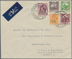 Jordanien: 1949/1964, Interesting Collection With Ca.30 Covers/cards From JERUSALEM, Comprising Jord - Jordan