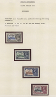 Malaiische Staaten - Straits Settlements: 1935, Silver Jubilee, Specialised Collection Of Apprx. 83 - Straits Settlements