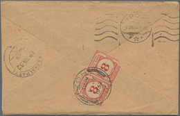Malaiischer Staatenbund - Portomarken: 124-64 Postage Dues: 13 Insuff. Franked Covers And Postcards - Federated Malay States