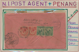 Malaiische Staaten - Penang: 1913-17 Special Postmarks: 12 Covers Bearing Special Datestamps 'Penang - Penang
