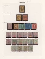 Malaiische Staaten - Sarawak: 1869/1963, A Splendid Mint Collection On Album Pages, Well Collected T - Autres & Non Classés