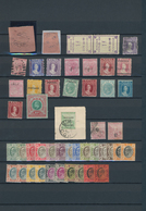 Südafrika: 1860/1940 (ca.), British Southern Africa, Mint And Used Assortment On Stockpages, E.g. A - Usati