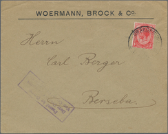 Südwestafrika: 1915/1919, 28 Covers With KGV Frankings, All Inland Mail, Often German Business Mail - Zuidwest-Afrika (1923-1990)