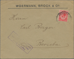 Südwestafrika: 1915/1919, 28 Covers With KGV Frankings, All Inland Mail, Often German Business Mail - Afrique Du Sud-Ouest (1923-1990)